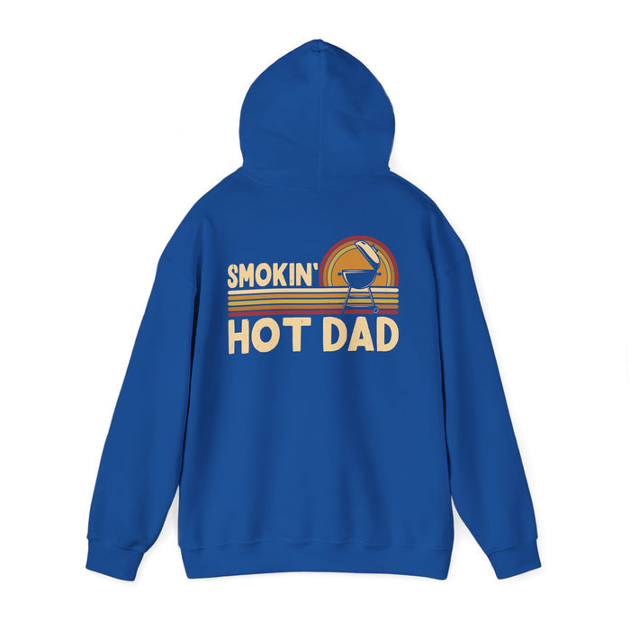 smokin' hot dad bbq hoodie hoodie fifth colour product image