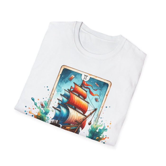 Spill The Tea Tarot Graphic T-Shirt - funny t-shirt by Cheeky Business