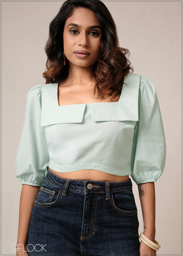 Square Neck Top - 160726