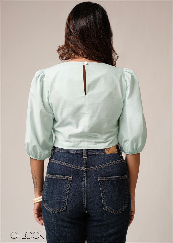 Square Neck Top - 160726