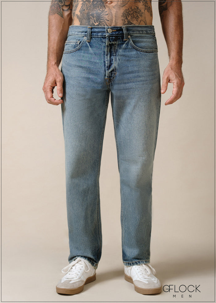 Straight Leg Jean - Long Length - 100626