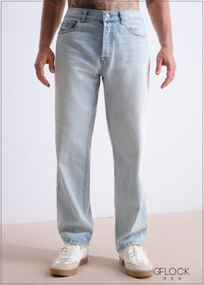 Straight Leg Jean - Short Length - 090726