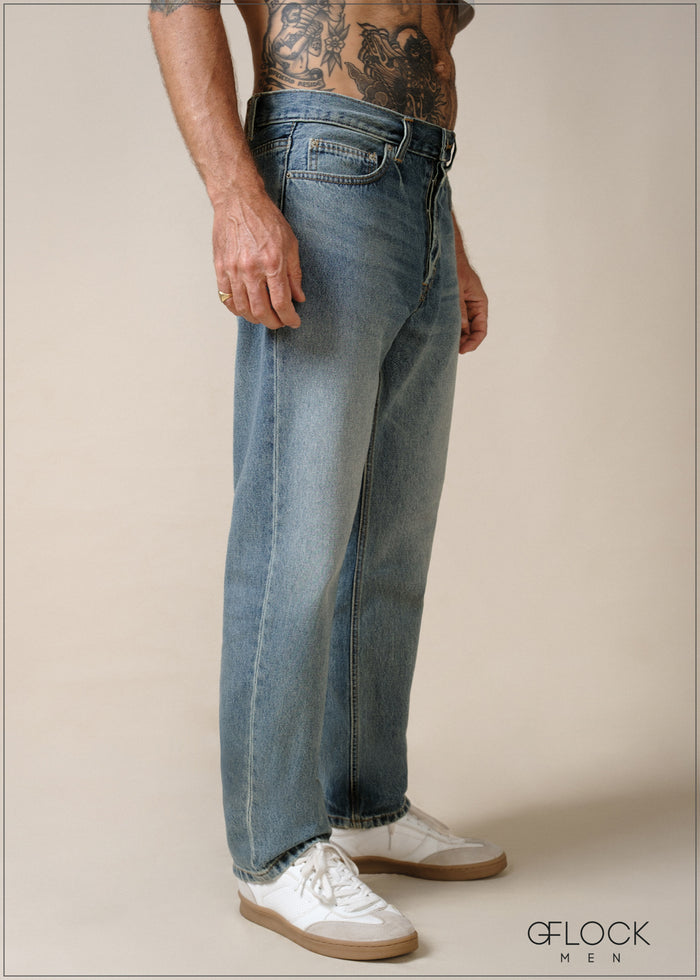 Straight Leg Jean - Short Length - 100626