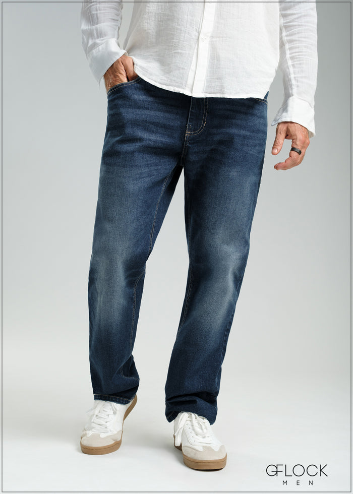 Straight Leg Jean - Short Length - 121125