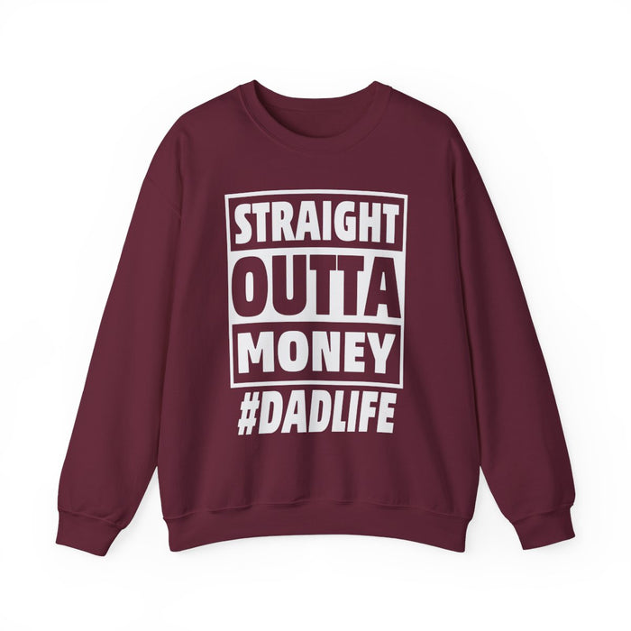 navy sweatshirt with straight outta whiskey funny whiskey lover design
