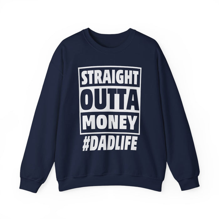 black sweatshirt with straight outta whiskey spirit lover graphic