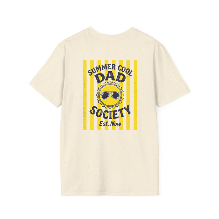 summer cool dad society father's day t-shirt t-shirt alternate colour product image