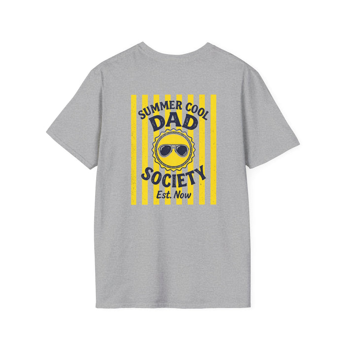summer cool dad society father's day t-shirt t-shirt second colour product image