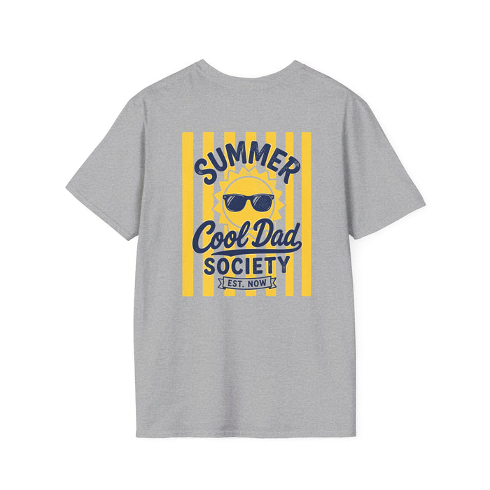 summer cool dad society t-shirt t-shirt front product image