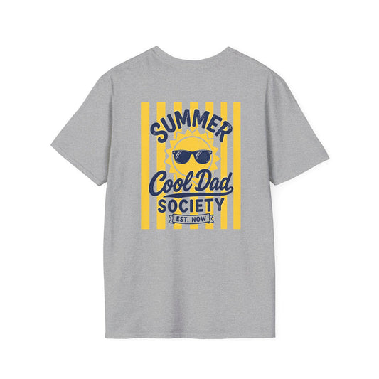 summer cool dad society t-shirt t-shirt front product image