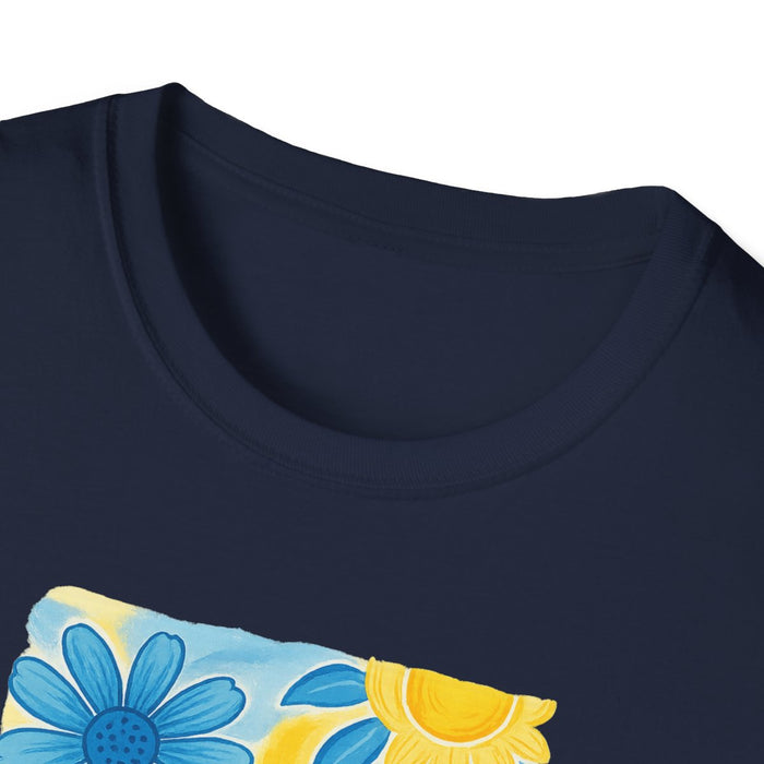 Summer Vibes Floral T-Shirt - funny t-shirt by Cheeky Business