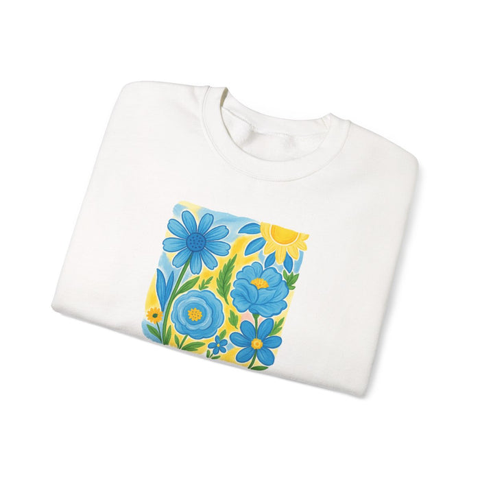 summer vibes sweatshirt in multiple colours flat lay