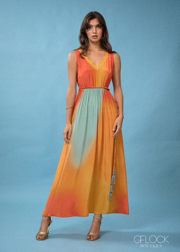 Sundown Ombre Dress - 300726