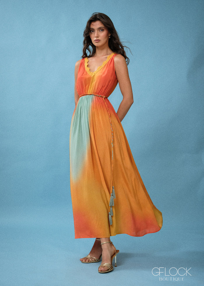 Sundown Ombre Dress - 300726