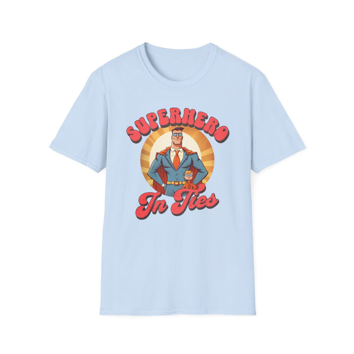 Superhero In Ties T-Shirt - funny t-shirt by Cheeky Business