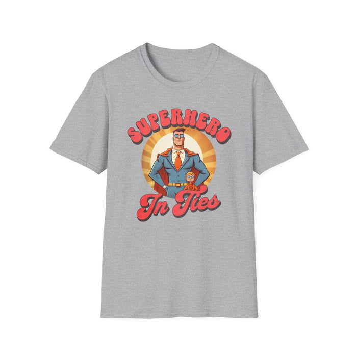 Superhero In Ties T-Shirt - funny t-shirt by Cheeky Business