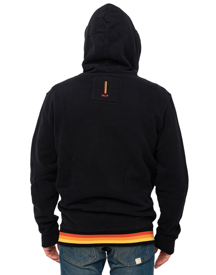 sweat a capuche vintagebla PULLIN en coton