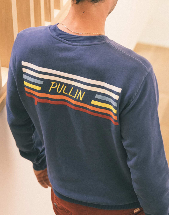 sweat finlines PULLIN en coton