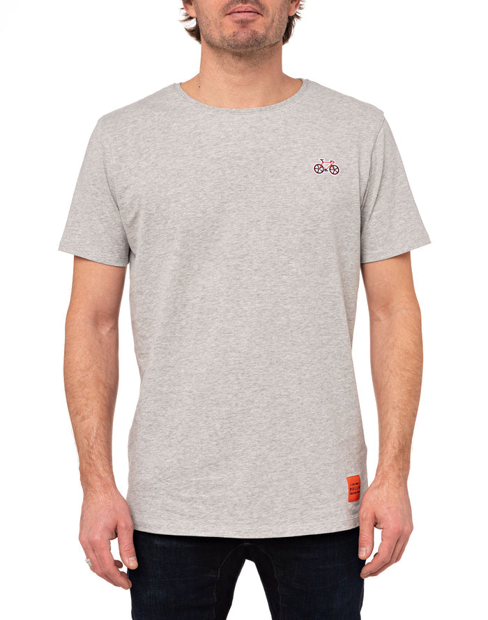 t-shirt patchbike PULLIN en coton
