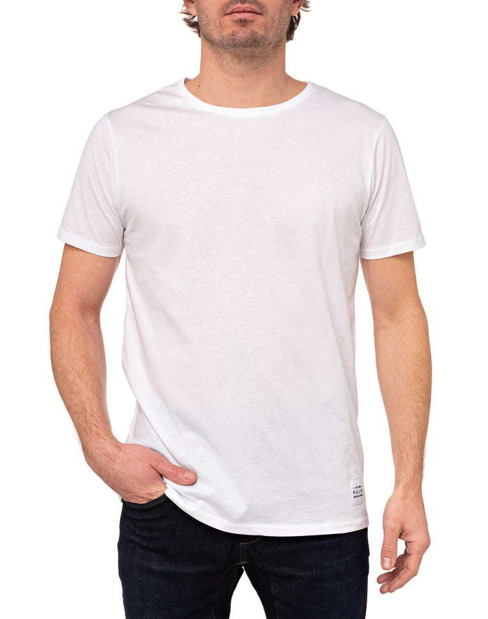 t-shirt plainwhite PULLIN en coton