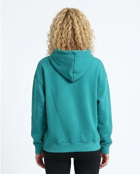 Teal Great Colorado Graphic Mountain Hoodie - O202175