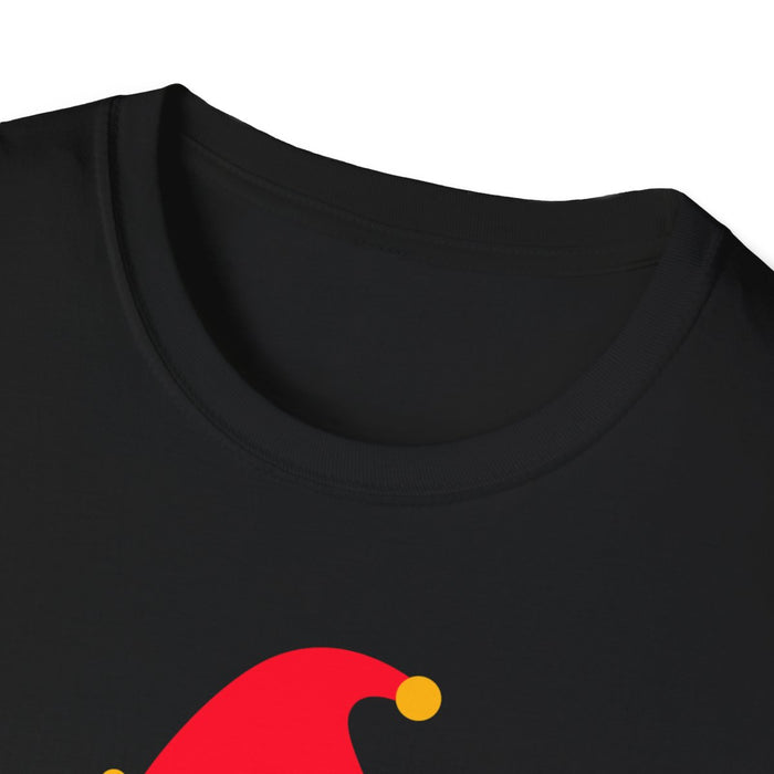 angry elf t-shirt in multiple colours - navy, black, royal, green