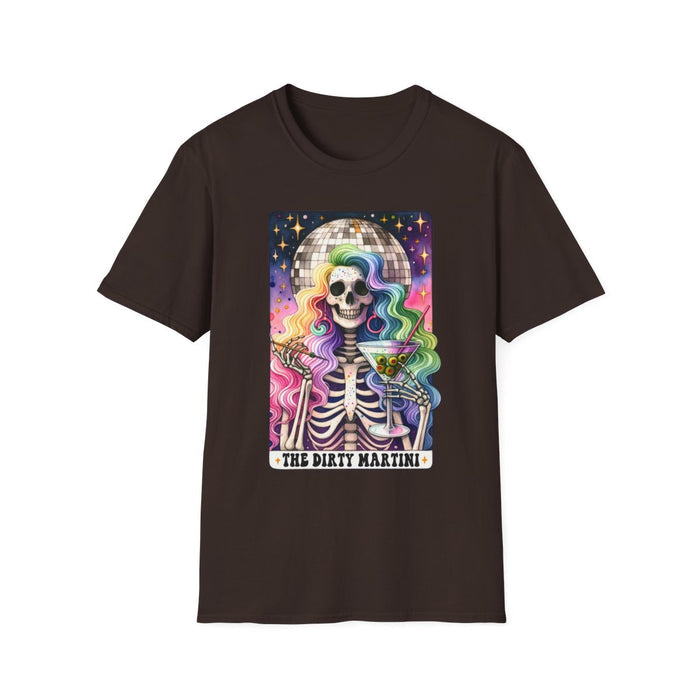 The Dirty Martini Tarot Graphic T-Shirt - funny t-shirt by Cheeky Business
