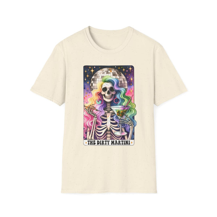 The Dirty Martini Tarot Graphic T-Shirt - funny t-shirt by Cheeky Business