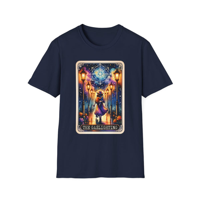The Gaslighting Tarot Graphic T-Shirt - funny t-shirt by Cheeky Business