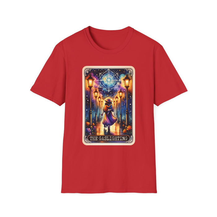 The Gaslighting Tarot Graphic T-Shirt - funny t-shirt by Cheeky Business