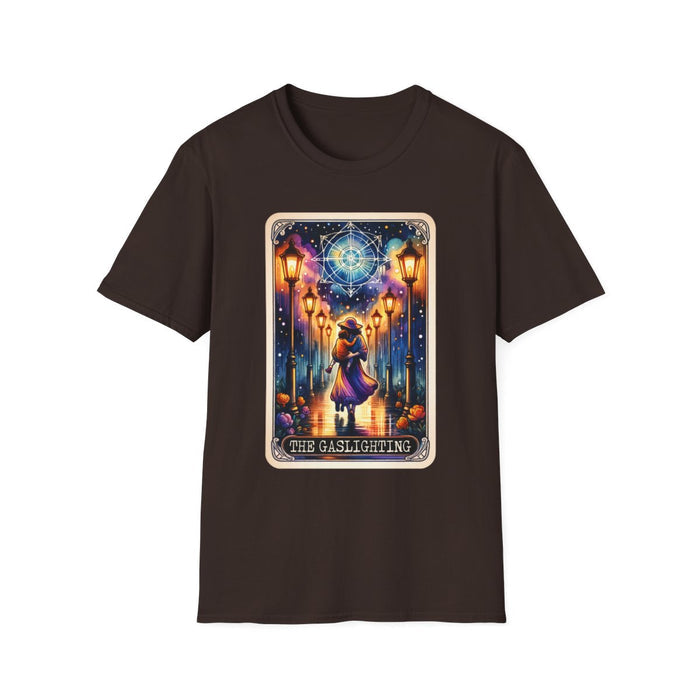 The Gaslighting Tarot Graphic T-Shirt - funny t-shirt by Cheeky Business