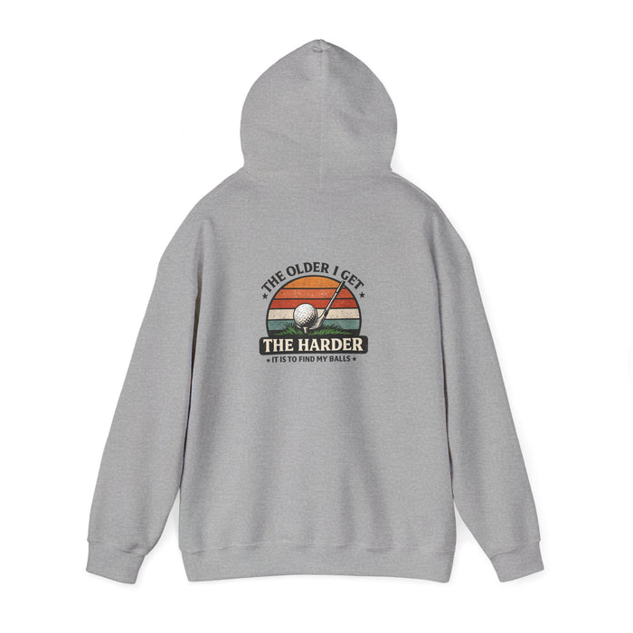 the older i get the harder it is to find my balls golf hoodie hoodie third colour product image