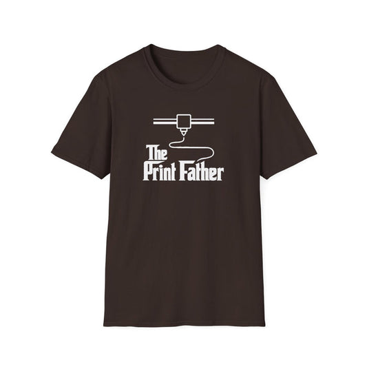 The Print Father T-Shirt - funny t-shirt by Cheeky Business