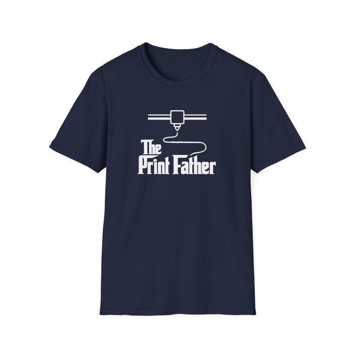 The Print Father T-Shirt - funny t-shirt by Cheeky Business