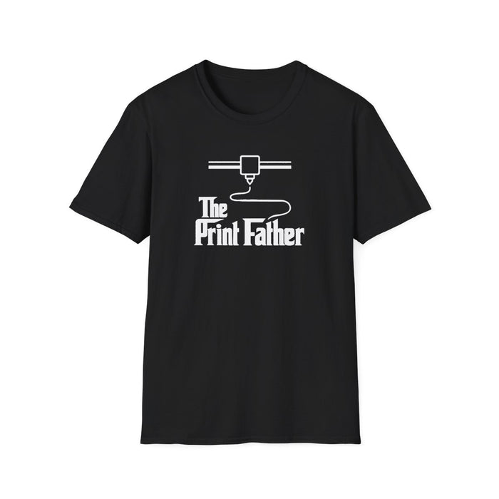 The Print Father T-Shirt - funny t-shirt by Cheeky Business