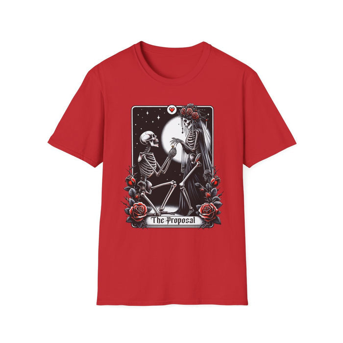 The Proposal Gothic Tarot T-Shirt - funny t-shirt by Cheeky Business