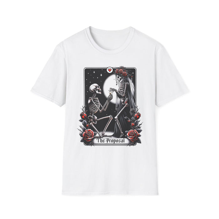 The Proposal Gothic Tarot T-Shirt - funny t-shirt by Cheeky Business