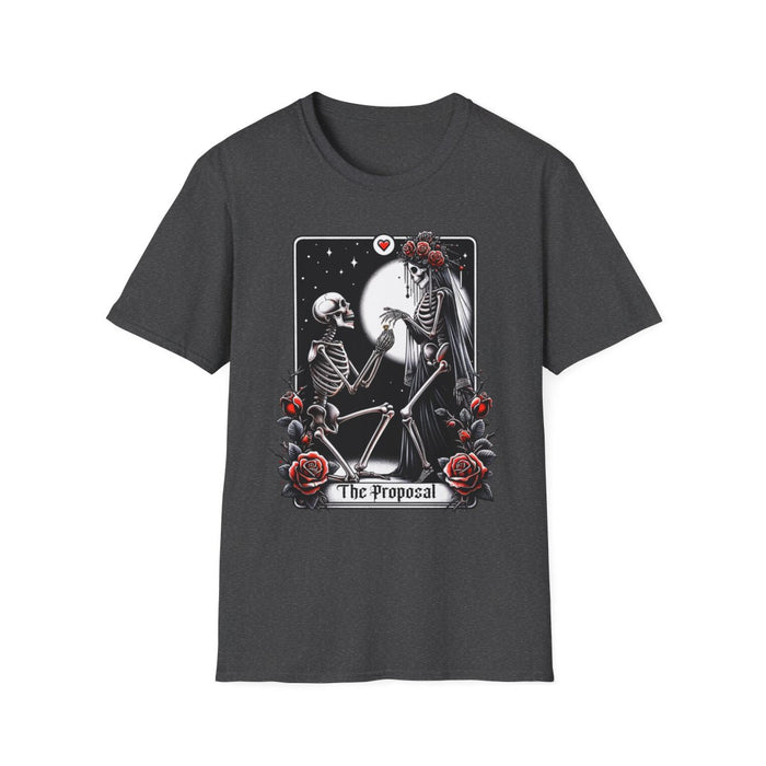 The Proposal Gothic Tarot T-Shirt - funny t-shirt by Cheeky Business