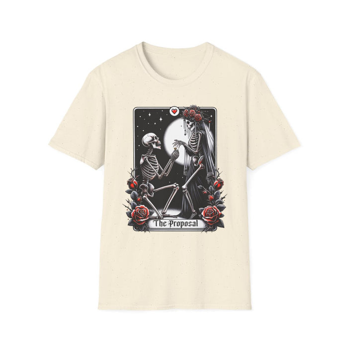 The Proposal Gothic Tarot T-Shirt - funny t-shirt by Cheeky Business