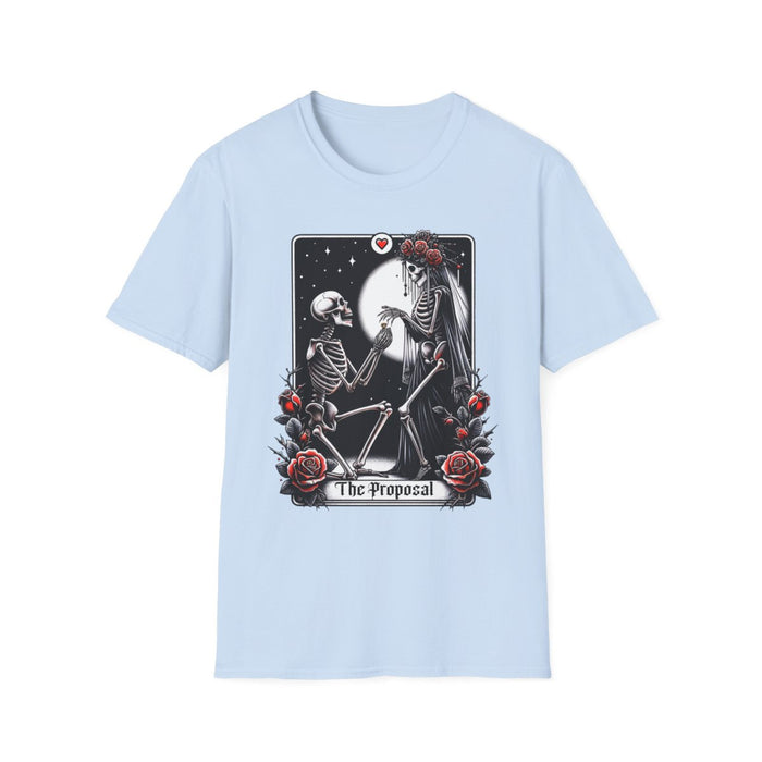 The Proposal Gothic Tarot T-Shirt - funny t-shirt by Cheeky Business