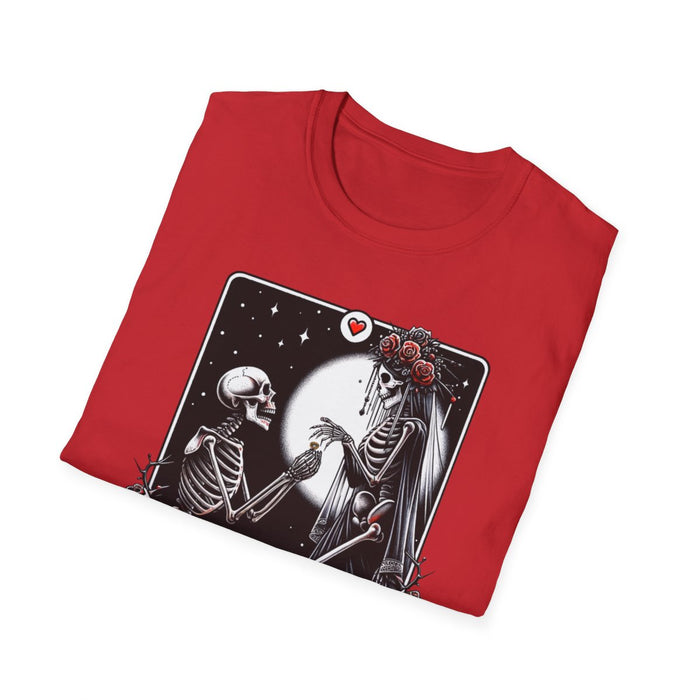 The Proposal Gothic Tarot T-Shirt - funny t-shirt by Cheeky Business