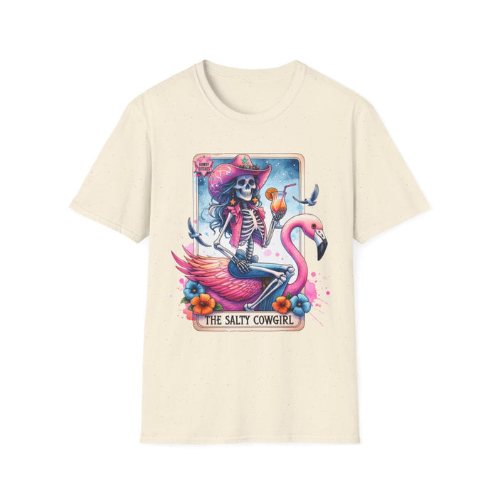 The Salty Cowgirl Tarot Graphic T-Shirt - funny t-shirt by Cheeky Business
