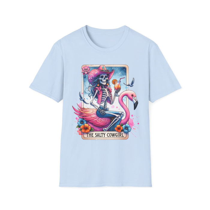 The Salty Cowgirl Tarot Graphic T-Shirt - funny t-shirt by Cheeky Business