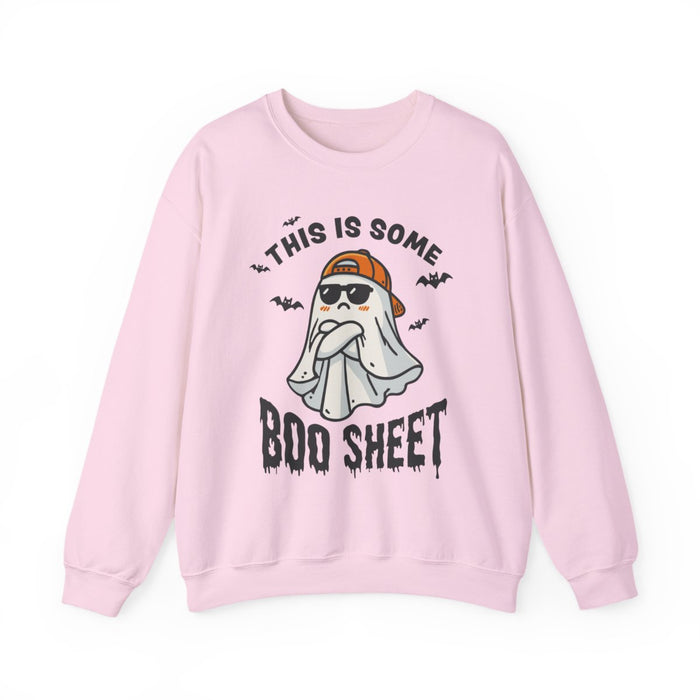 This Is Some Boo Sheet Funny Halloween Sweatshirt - funny sweatshirt by Cheeky Business