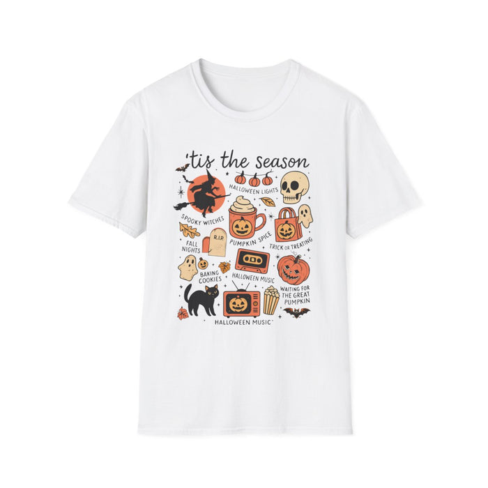 'Tis The Season Halloween Collage T-Shirt - funny t-shirt by Cheeky Business