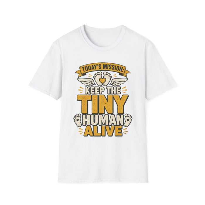 Today's Mission: Keep The Tiny Human Alive T-Shirt t-shirt product image 2 from Beast and Beauty
