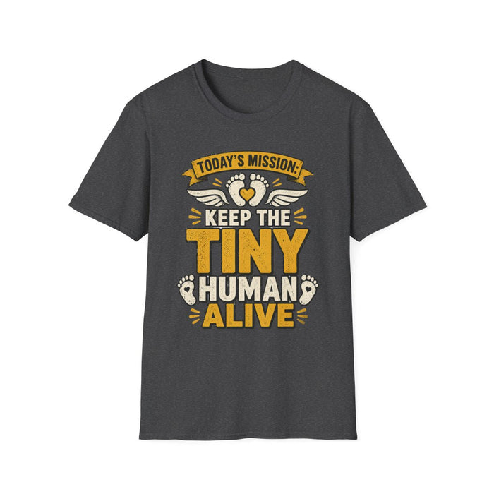 Today's Mission: Keep The Tiny Human Alive T-Shirt t-shirt product image 5 from Beast and Beauty
