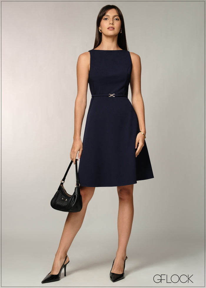 Trim Detailed Dress - 060726