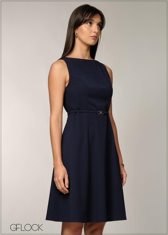 Trim Detailed Dress - 060726