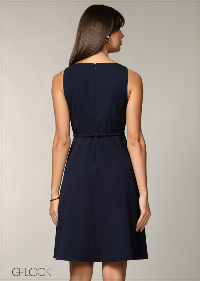 Trim Detailed Dress - 060726